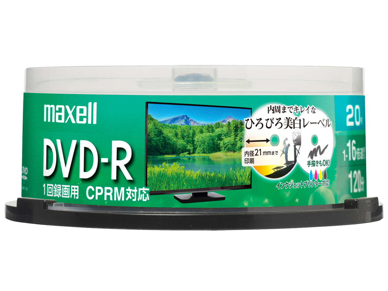 DRD120WPE.20SP [DVD-R 16�{�� 20���g]
