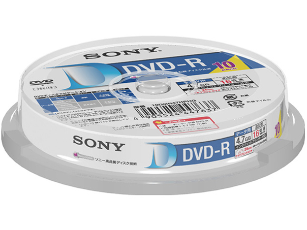 10DMR47HPHG [DVD-R 16�{�� 10���g] �̐��i�摜