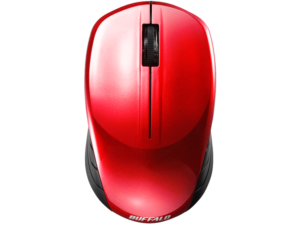 (未使用･未開封品)　バッファロー BSMBB100RD BT BlueLED 静音 3ボタンマウス レッド 6k88evb Amazon.co.jp: バッファロー BSMBB100RD BT BlueLED 静音 3
