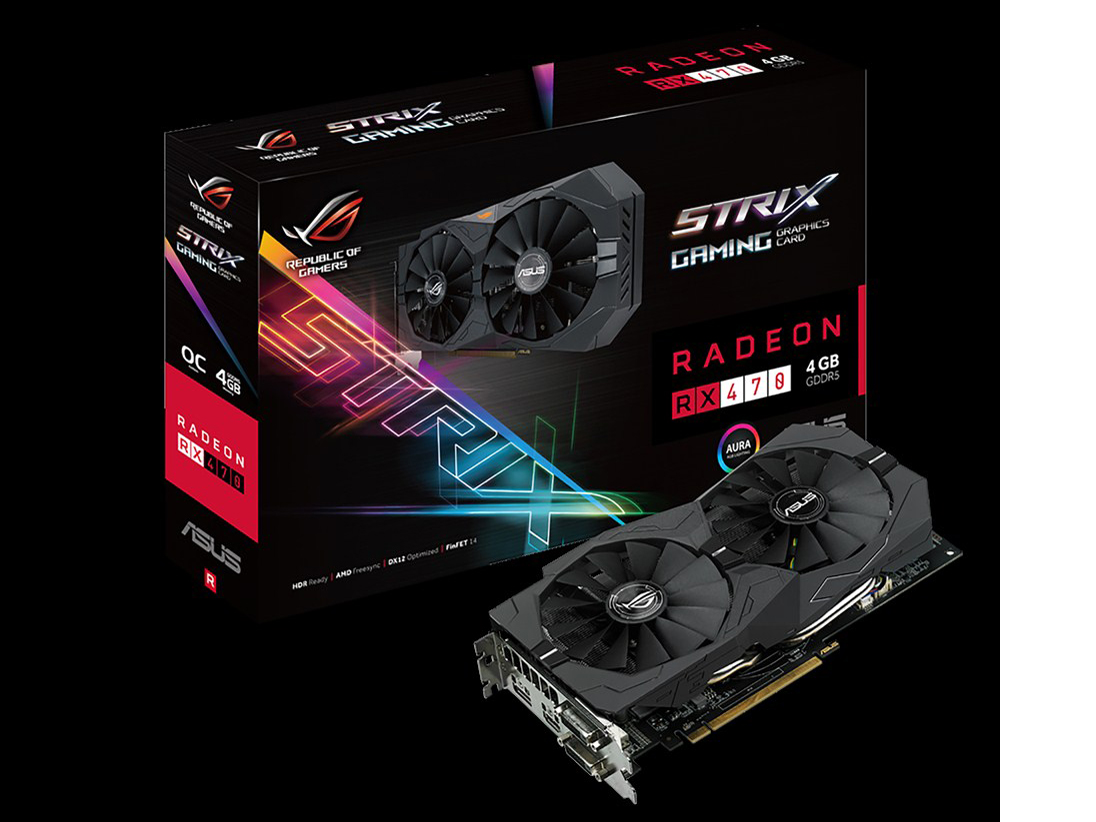 ROG STRIX-RX470-O4G-GAMING [PCIExp 4GB] �̐��i�摜