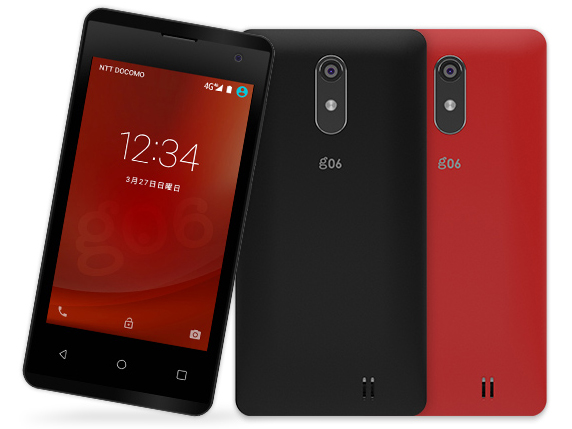 g06 SIM�t���[ [gooRed/�u���b�N] �̐��i�摜