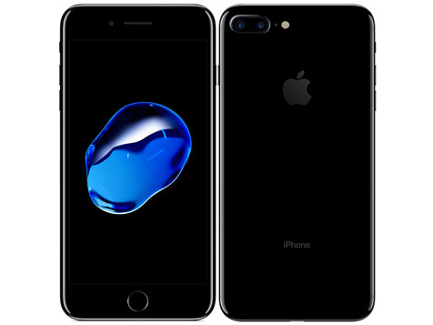 Apple - SIMフリー iPhone7plus 256GB マットブラックの+