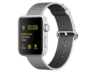 Apple Watch - Apple Watch2 42mmシルバーアルミ/パールナイロン Apple watch 2 42mm aluminum 2025