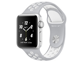 その他 Apple Watch - Apple Watch nike2 38mm Apple Watch S2 NIKE 38mm Silver Aluminum with Platinum White