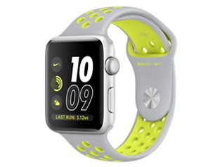 Apple Watch Nike+ 42mm MNYU2J/A [�t���b�g�V���o�[/�{���gNike�X�|�[�c�o���h] �̐��i�摜