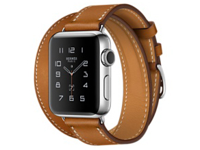 Apple Watch Hermes Series 2 38mm �h�D�u���g�D�[�� MNTQ2J/A [���H�[�E�o���j�A(�t�H�[��)���U�[�X�g���b�v] �̐��i�摜
