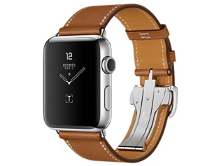 Apple Watch Hermes Series 2 42mm �V���v���g�D�[���f�B�v���C�A���g�o�b�N�� MNUH2J/A [���H�[�E�o���j�A(�t�H�[��)���U�[�X�g���b�v] �̐��i�摜