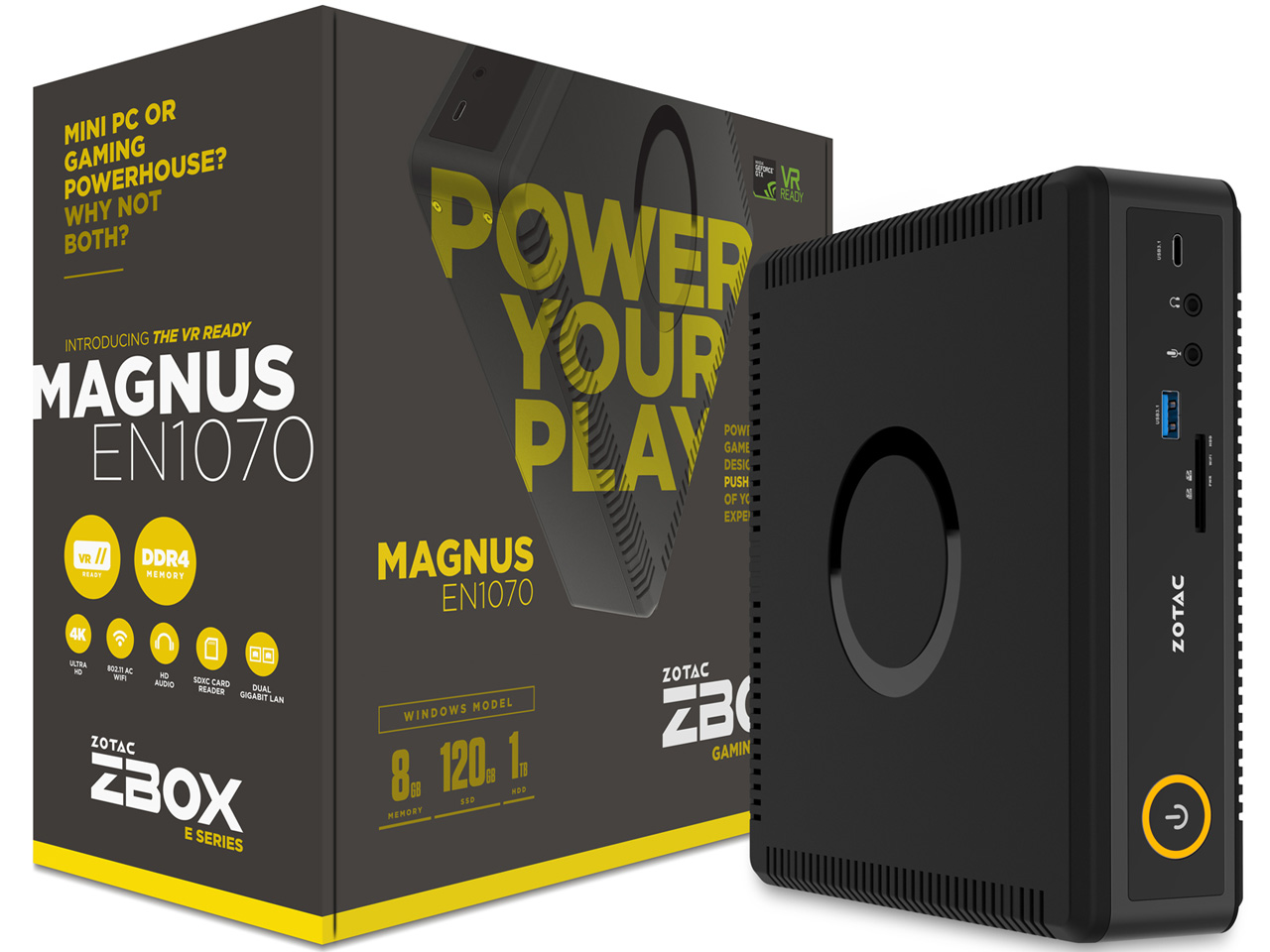 ZOTAC ZBOX MAGNUS EN1070 ZBOX-EN1070-J-W2B