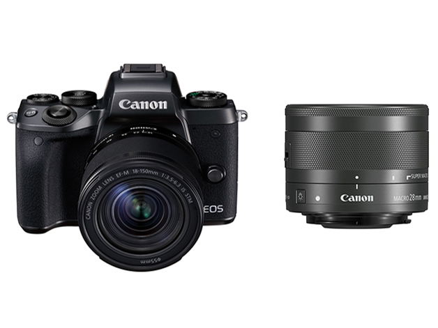 EOS M5 �N���G�C�e�B�u�}�N�� �_�u�������Y�L�b�g �̐��i�摜