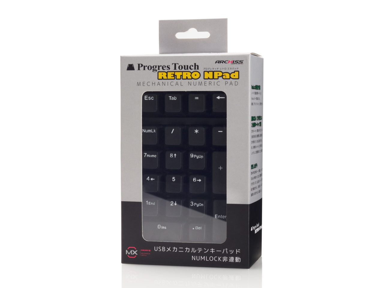 ProgresTouch RETRO NPad AS-TKPD21/LRBK �Ԏ� [��]