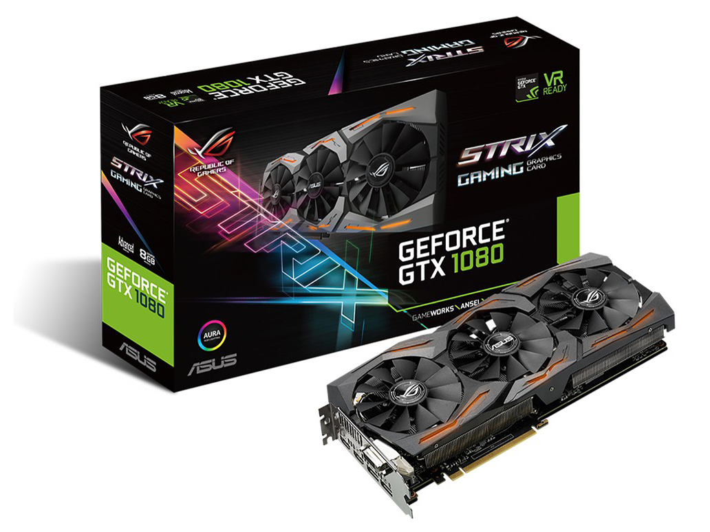 ROG STRIX-GTX1080-A8G-GAMING [PCIExp 8GB] �̐��i�摜