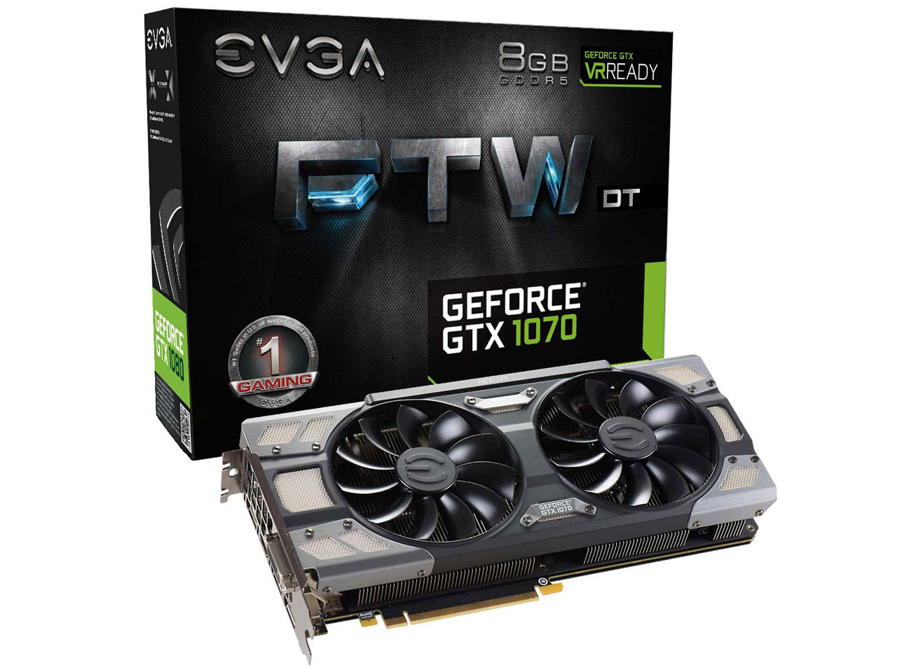 GeForce GTX 1070 FTW DT GAMING ACX 3.0 08G-P4-6274-KR [PCIExp 8GB] �̐��i�摜
