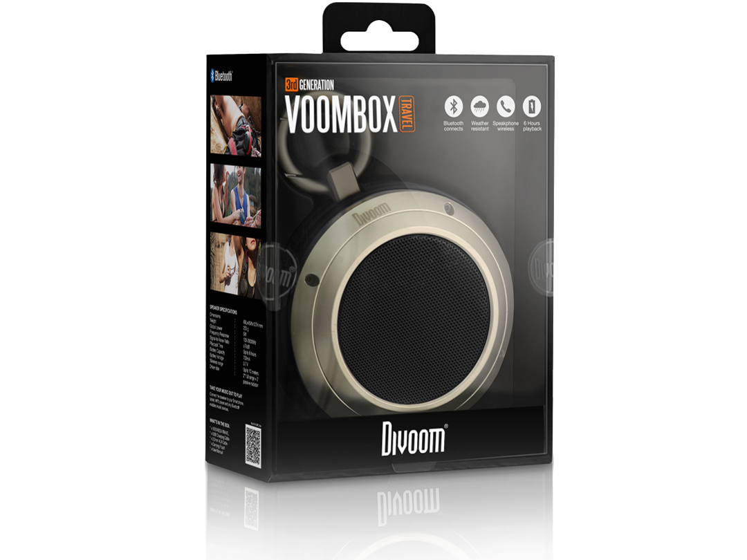 VOOMBOX TRAVEL 3RD GENERATION [BLACK]