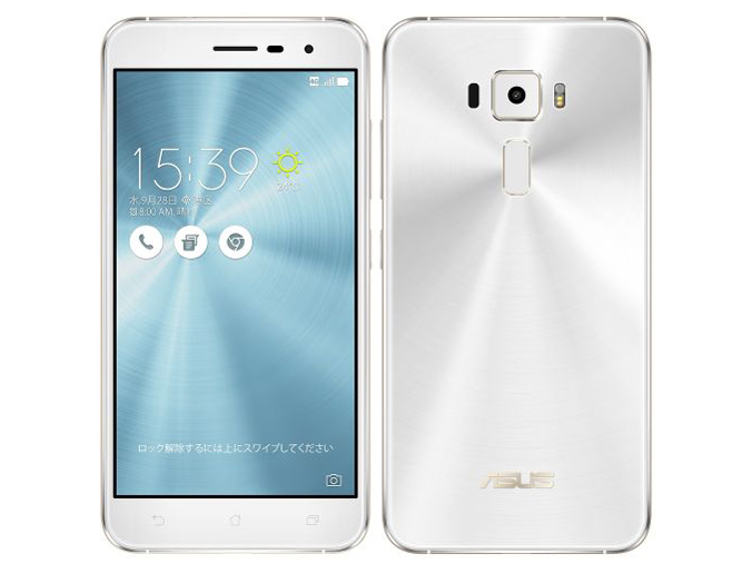 ZenFone 3 ZE520KL-WH32S3 SIM�t���[ [�p�[���z���C�g] �̐��i�摜