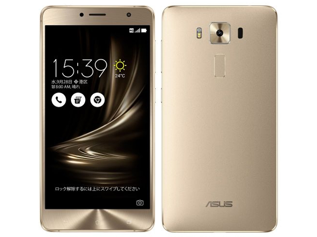 ZenFone 3 Deluxe ZS550KL-GD64S4 SIM�t���[ [�S�[���h] �̐��i�摜