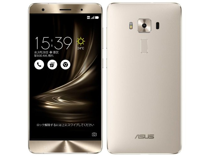 ZenFone 3 Deluxe ZS570KL-SL256S6 SIM�t���[ [�V���o�[] �̐��i�摜