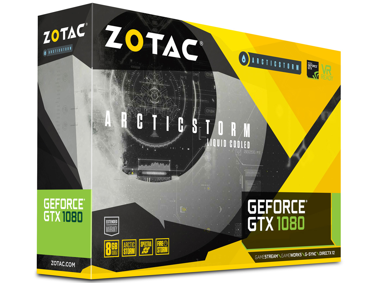 ZOTAC GeForce GTX 1080 ArcticStorm ZT-P10800F-30P [PCIExp 8GB]