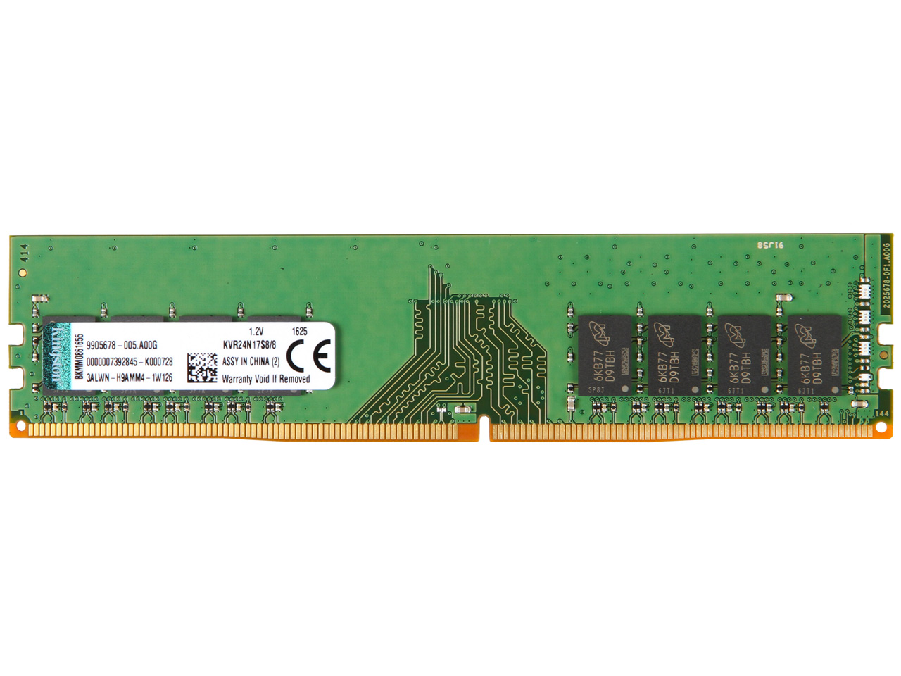 KVR24N17S8/8 [DDR4 PC4-19200 8GB] �̐��i�摜
