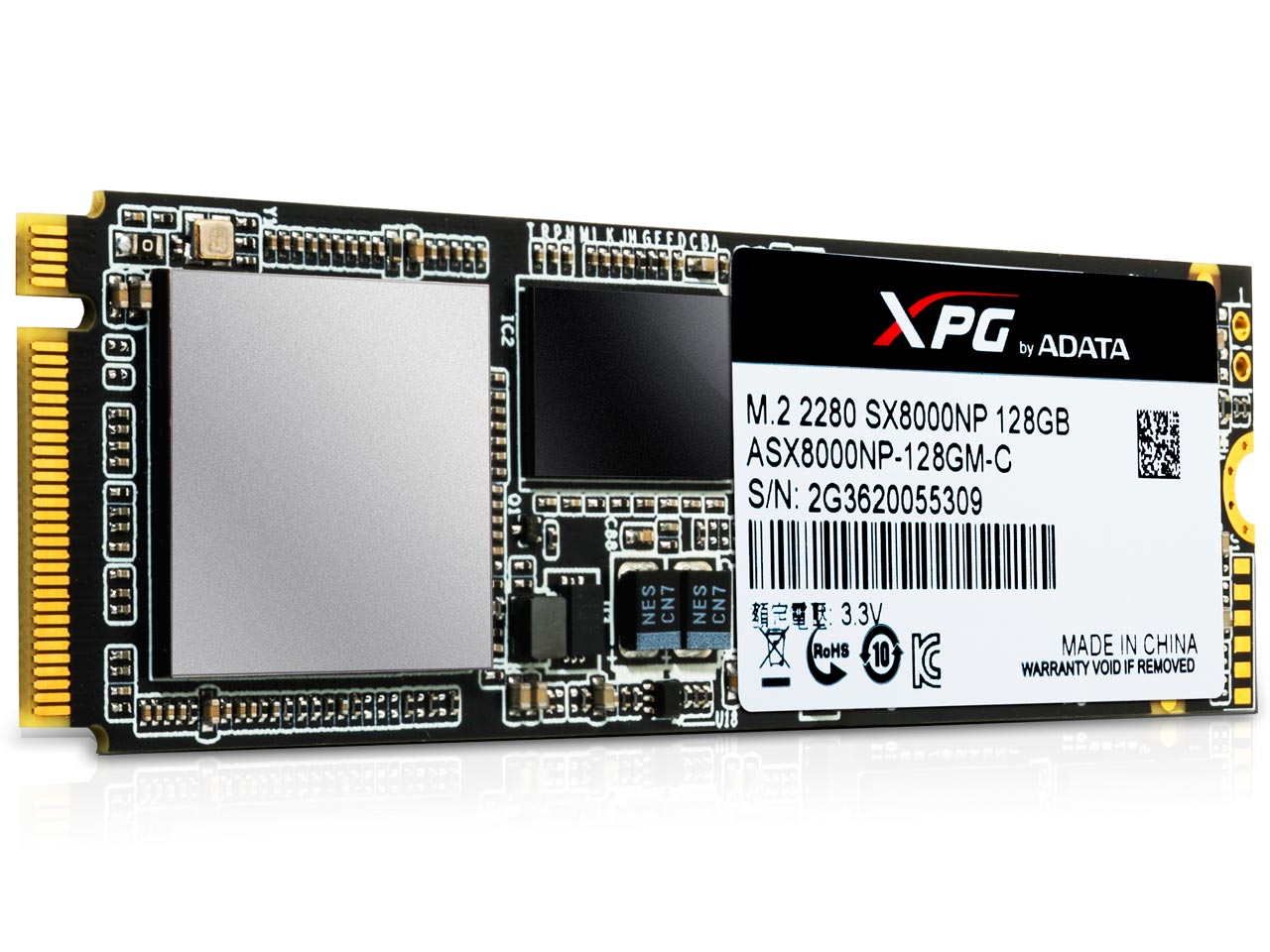 XPG SX8000 ASX8000NP-128GM-C