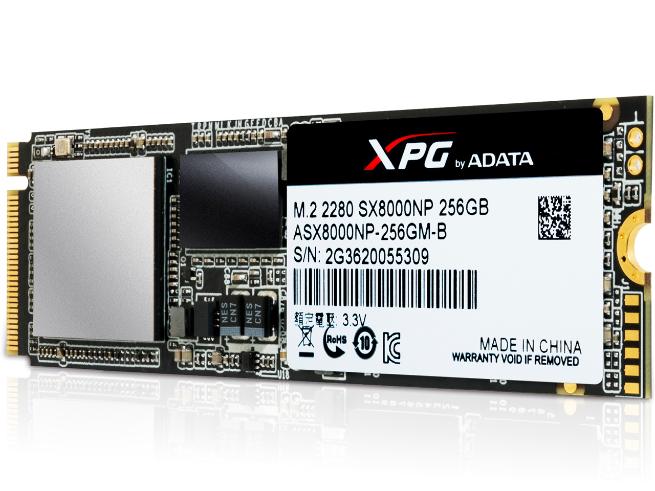 XPG SX8000 ASX8000NP-256GM-C