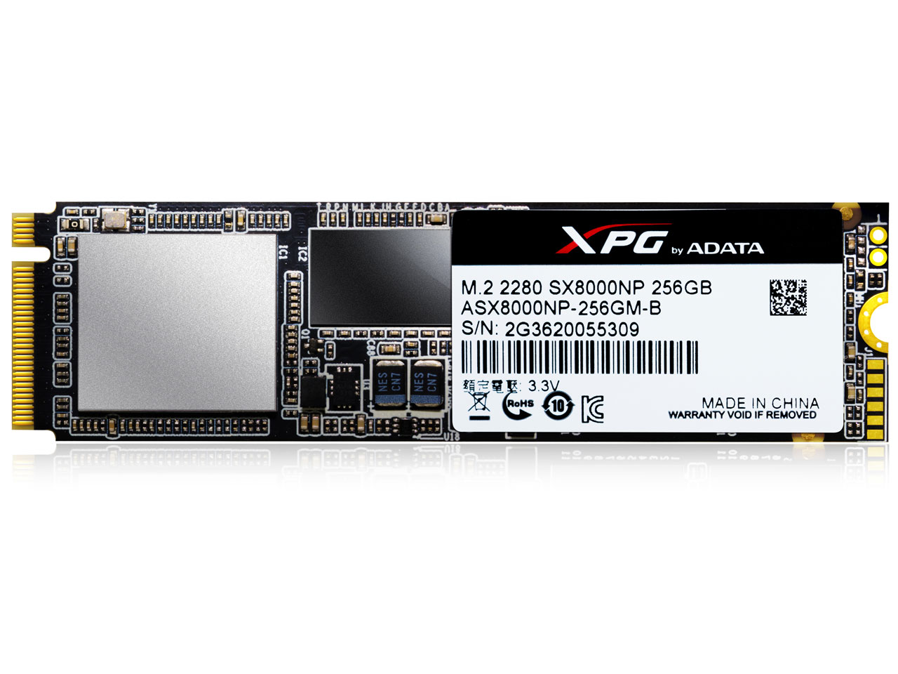 XPG SX8000 ASX8000NP-256GM-C ̐i摜