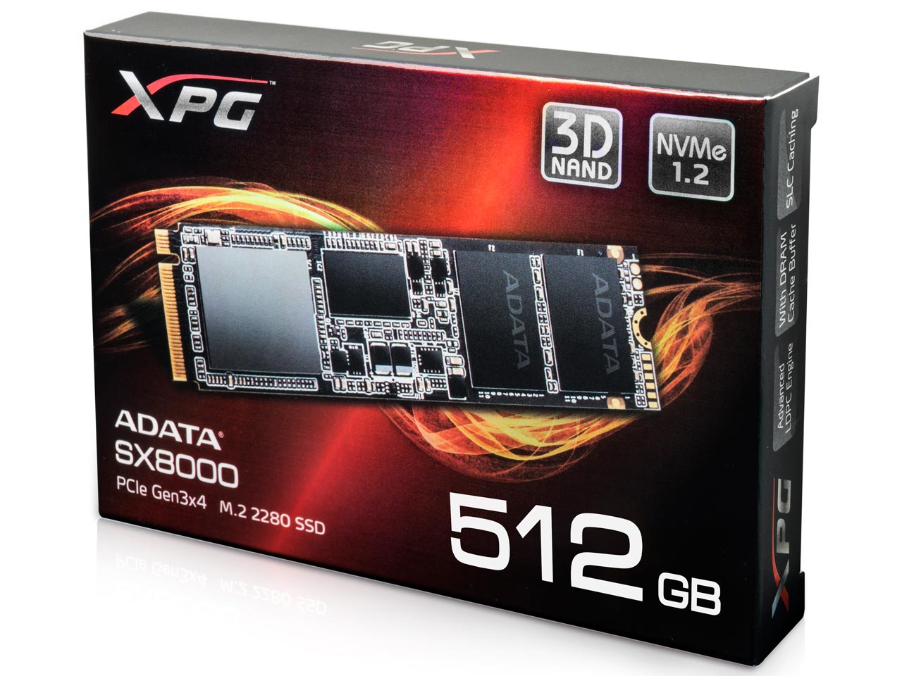 XPG SX8000 ASX8000NP-512GM-C