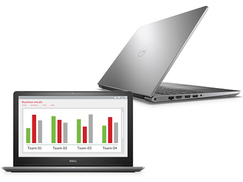 Vostro 15 5000(5568) �v���~�A�� Core i5 7200U�E8GB�������E256GB SSD���ڃ��f�� [�O���[]