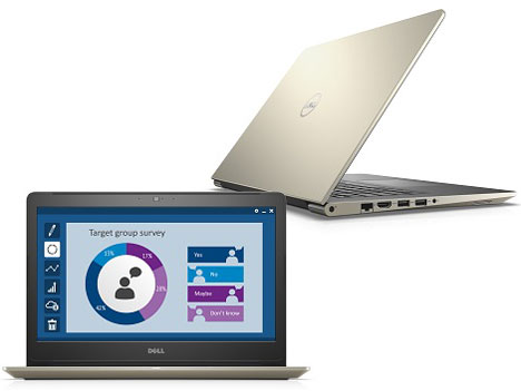 Vostro 14 5000(5468) �v���~�A�� Core i5 7200U�E8GB�������E256GB SSD���ڃ��f�� [�S�[���h] �̐��i�摜