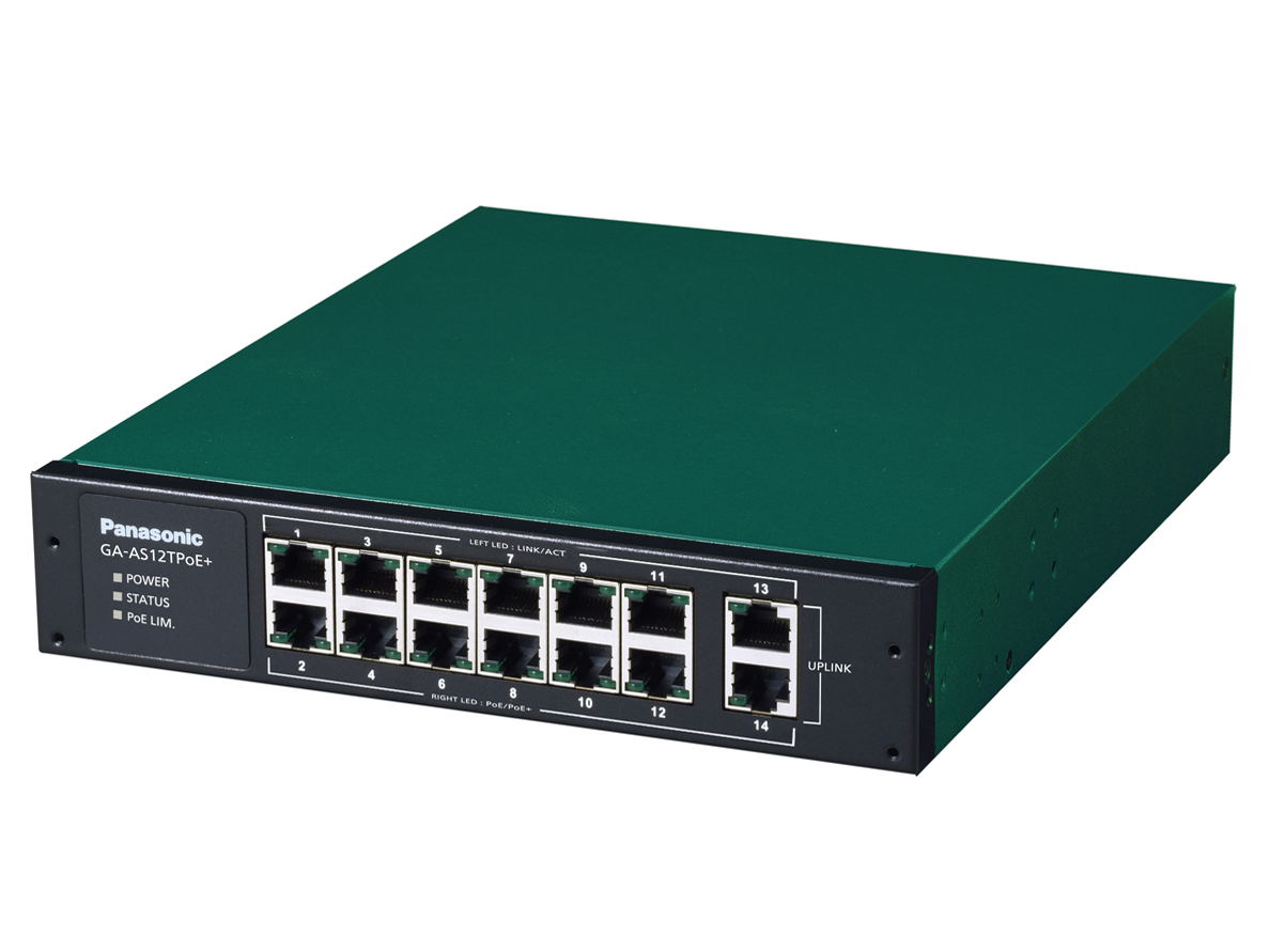 GA-AS12TPoE+ PN25128 [�O���[��/�u���b�N] �̐��i�摜