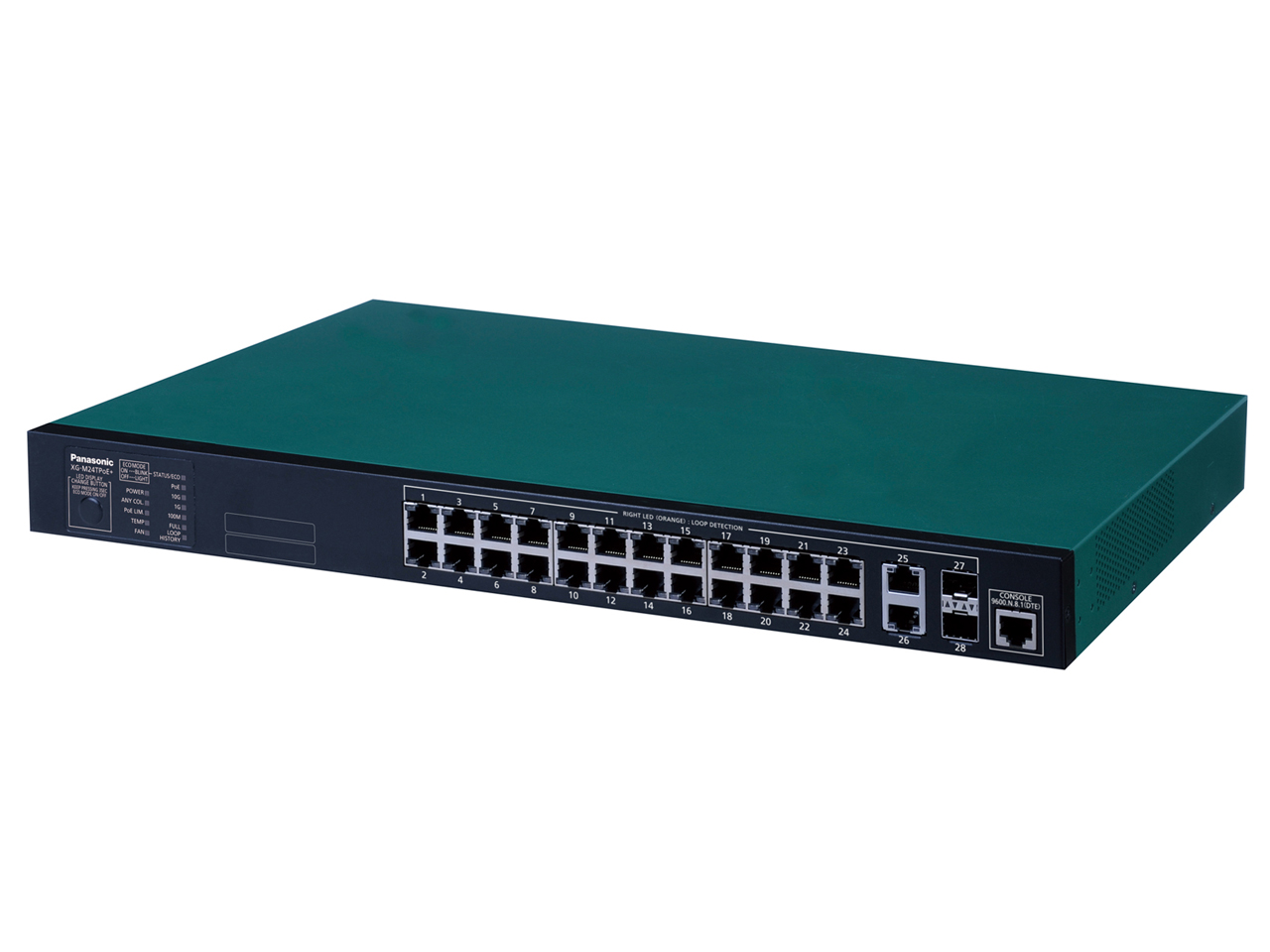 XG-M24TPoE+ PN83249 [�O���[��/�u���b�N] �̐��i�摜