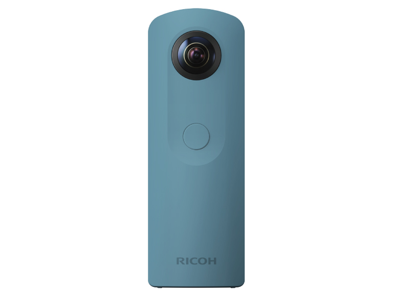 RICOH THETA SC ブルー ☆送料無料☆ リコー RICOH 360度カメラ THETA SC ブルー 全天球カメラ 910743