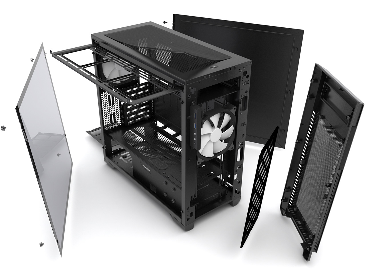 Enthoo PRO M GLASS PH-ES515PTG_BK