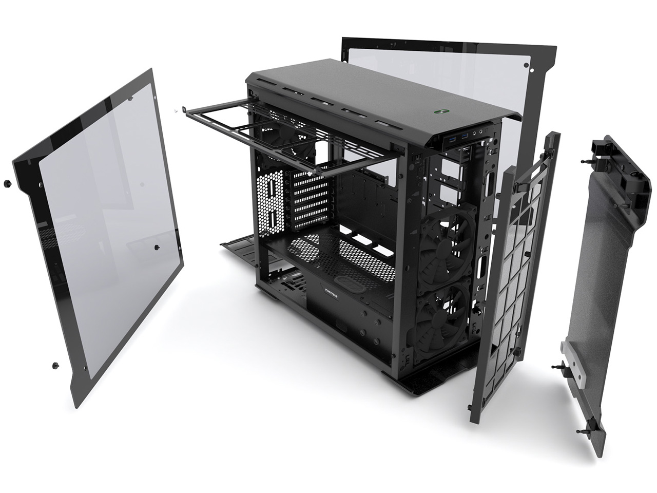 Enthoo EVOLV ATX GLASS PH-ES515ETG_BK