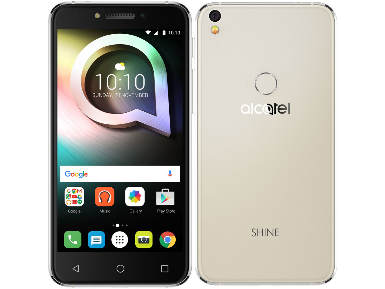 Alcatel SHINE LITE SIM�t���[ [�T�e���E�S�[���h] �̐��i�摜