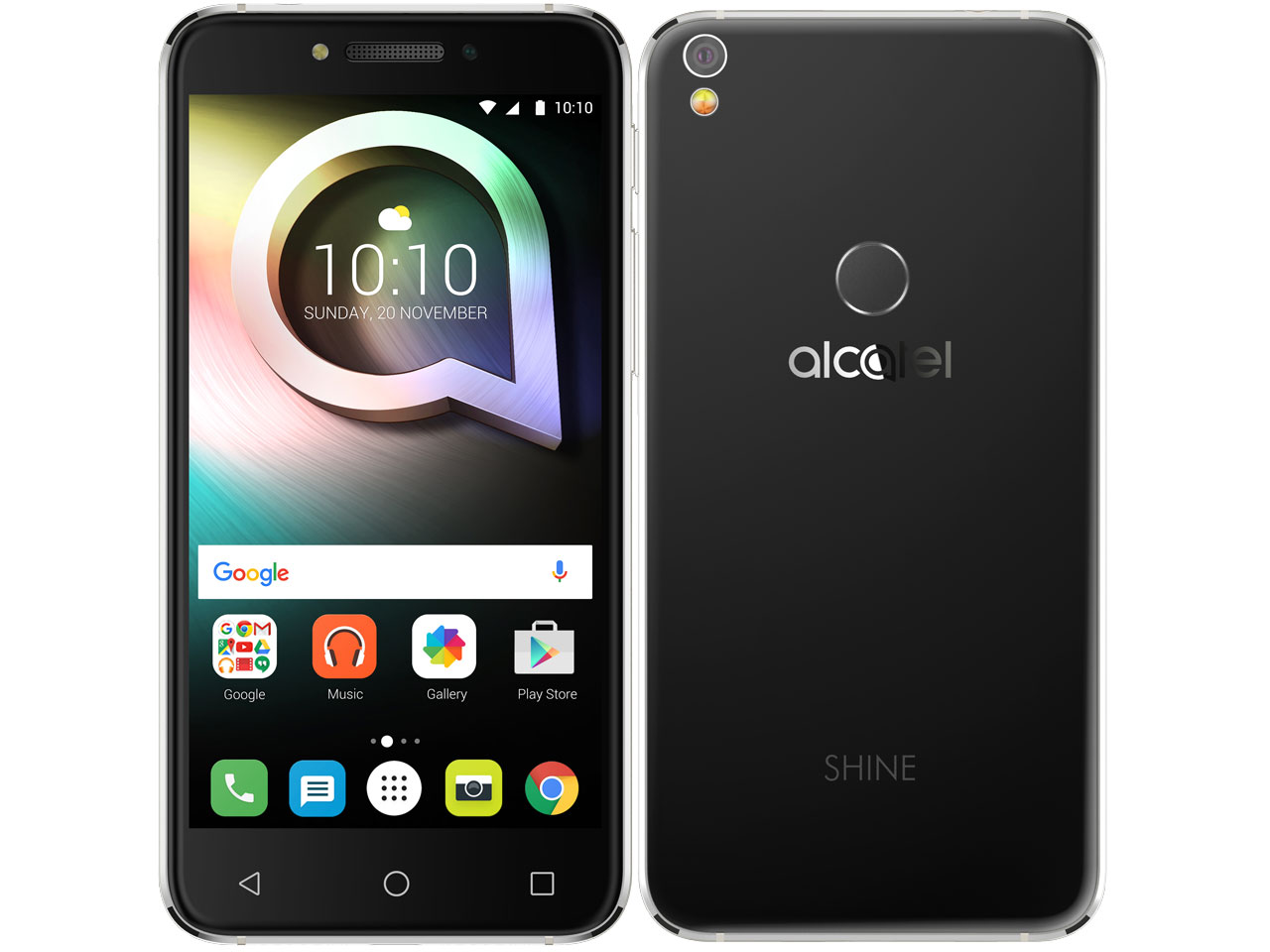 Alcatel SHINE LITE SIM�t���[ [�v���C���E�u���b�N] �̐��i�摜