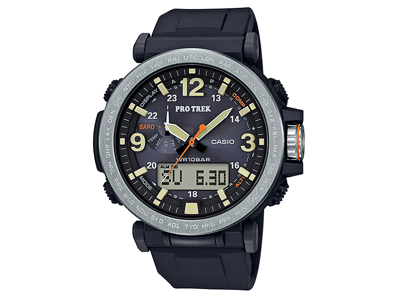 美品 箱説付 PRO TREK PRG-600 タフソーラー トリプルセンサー 極美品 箱説タグ付 PRO TREK PRG-600 タフソーラー ブラック