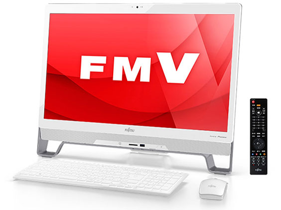 FMV ESPRIMO FH�V���[�Y WF1/A3 KC_WF1A3_A038 ���i.com���� Core i7�ETV�@�\�E������8GB�EBlu-ray���ڃ��f�� [�X�m�[�z���C�g] �̐��i�摜