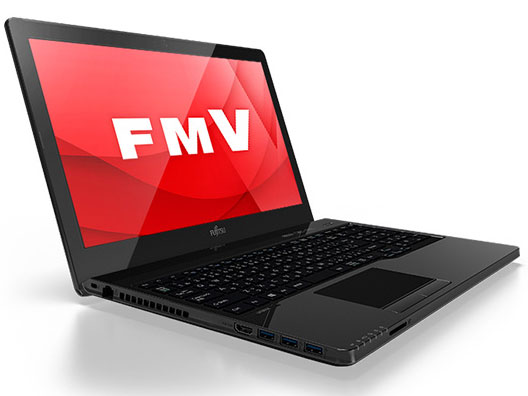 FMV LIFEBOOK AH�V���[�Y WA1/A3 KC_WA1A3_A020 ���i.com���� AMD A8�E������8GB�ESSD 128GB���ڃ��f�� [�V���C�j�[�u���b�N]