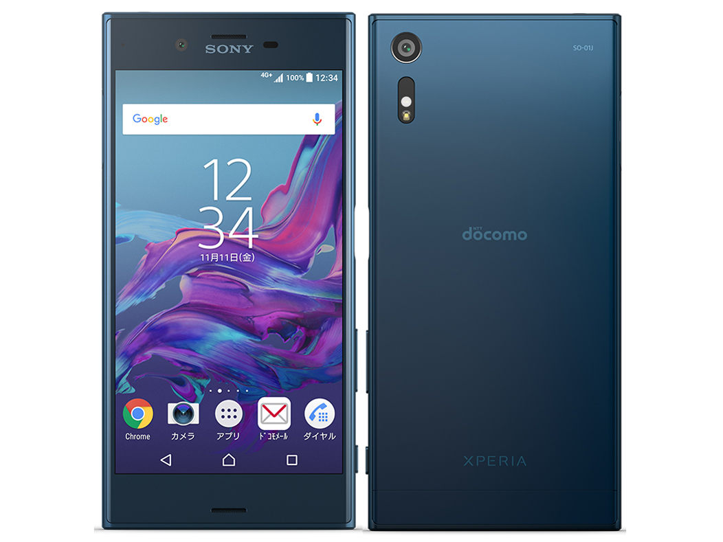 Xperia XZ SO-01J docomo [Forest Blue] �̐��i�摜