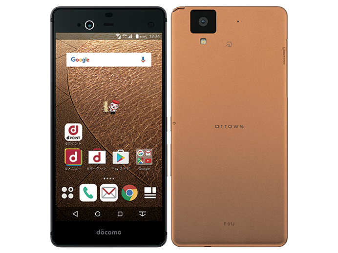 arrows NX F-01J docomo [Copper] �̐��i�摜