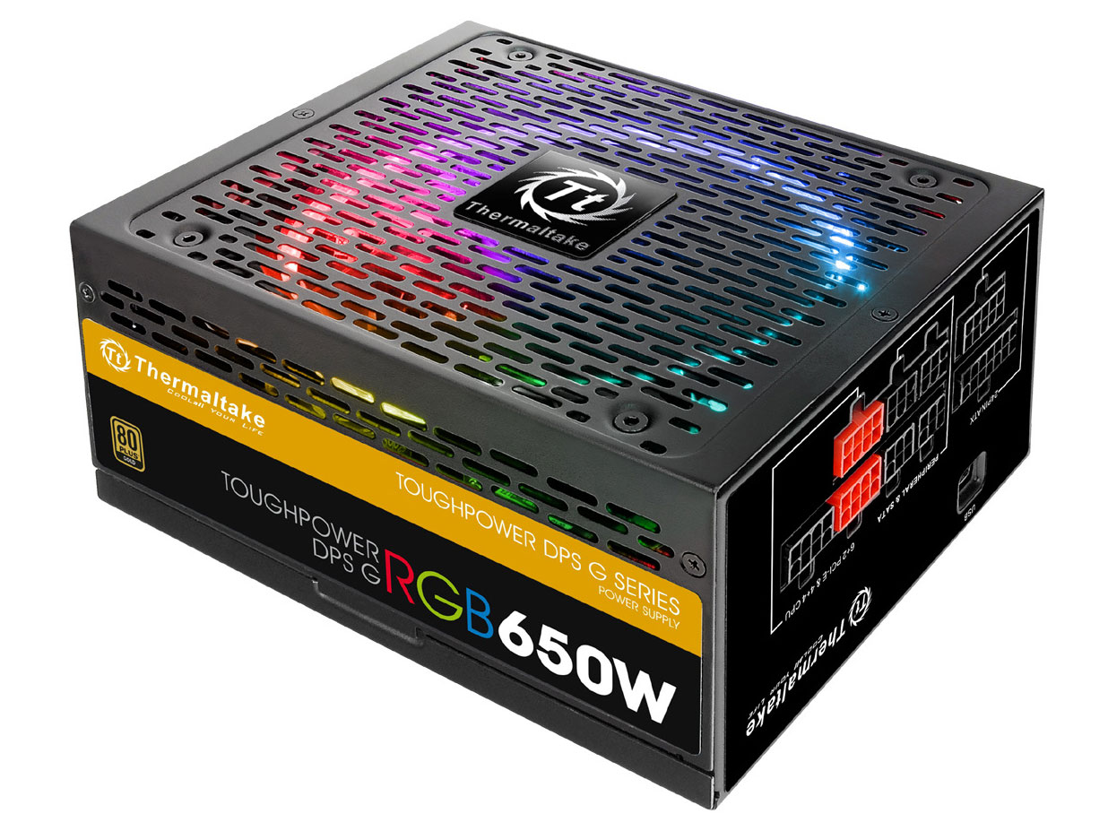 Toughpower DPS G RGB 650W Gold PS-TPG-0650DPCGJP-R [Black] �̐��i�摜