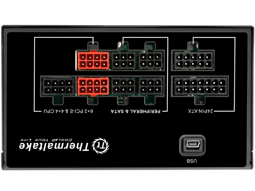 Toughpower DPS G RGB 750W Gold PS-TPG-0750DPCGJP-R [Black]