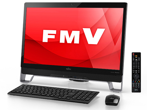 FMV ESPRIMO FH�V���[�Y WF1/A3 KC_WF1A3_A029 ���i.com���� TV�@�\�E������8GB�EHDD 2TB�EBlu-ray���ڃ��f�� [�I�[�V�����u���b�N] �̐��i�摜