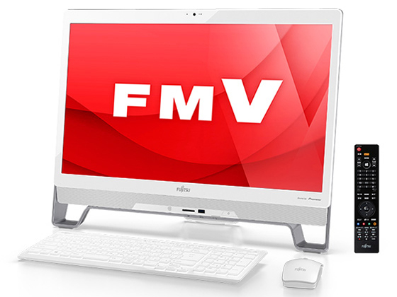 FMV ESPRIMO FH�V���[�Y WF1/A3 KC_WF1A3_A030 ���i.com���� TV�@�\�E������8GB�EHDD 2TB�EBlu-ray���ڃ��f�� [�X�m�[�z���C�g] �̐��i�摜