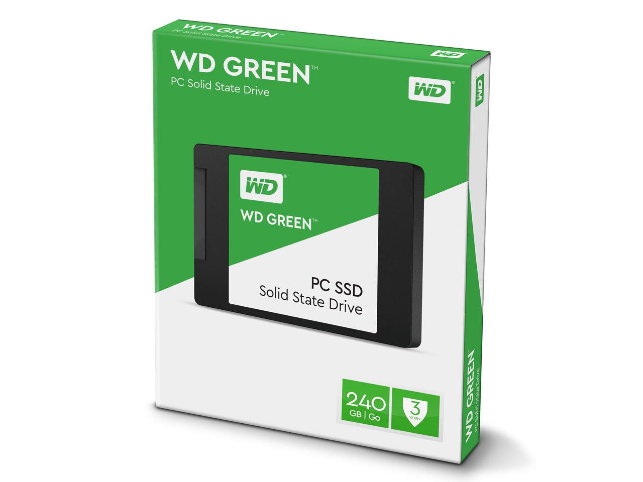 『パッケージ』 WD Green WDS240G1G0A の製品画像