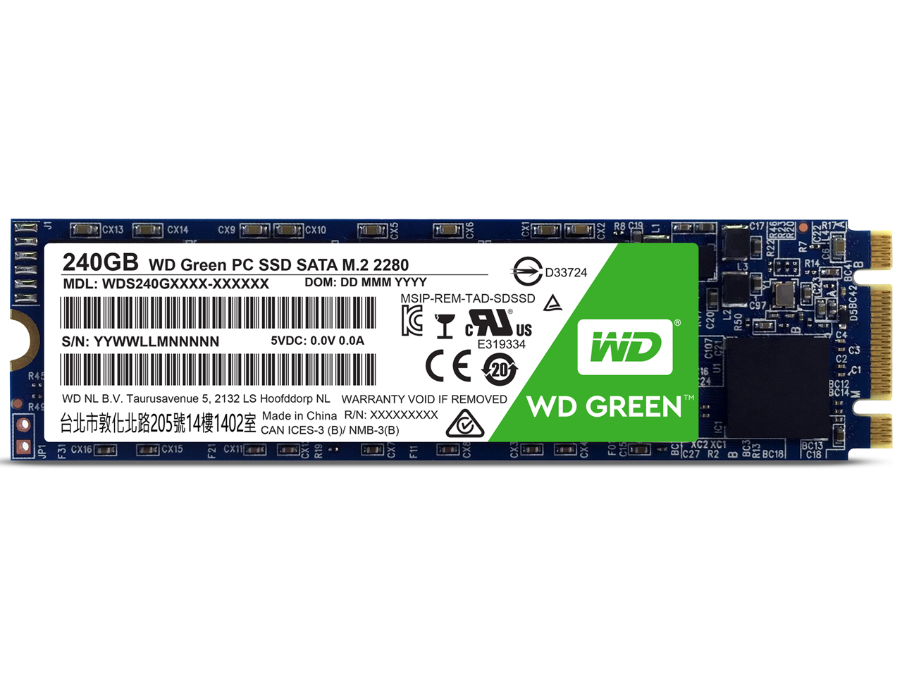 WD Green WDS240G1G0B �̐��i�摜