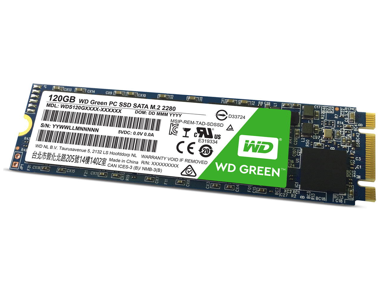 WD Green WDS120G1G0B