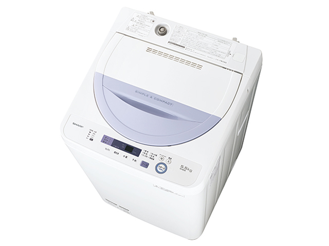 SHARP 全自動電気洗濯機 ES-GE55R-H シャープ ES-GE55R 価格比較 - 価格.com