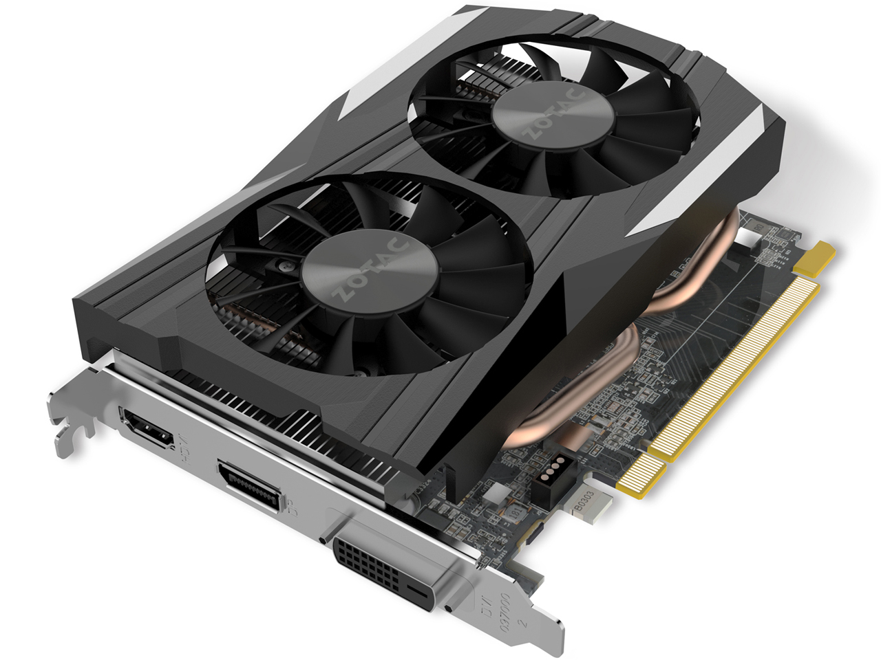 ZOTAC GeForce GTX 1050 Ti 4GB OC ZT-P10510B-10L [PCIExp 4GB]