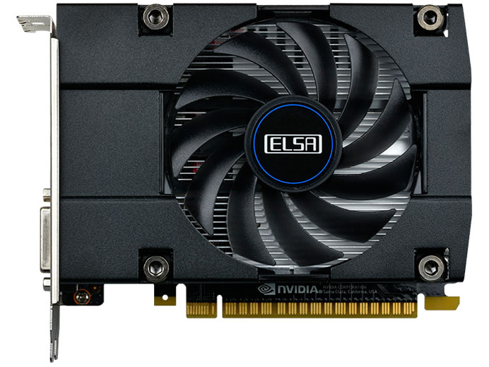 ELSA GeForce GTX 1050 Ti 4GB S.A.C GD1050-4GERST [PCIExp 4GB]